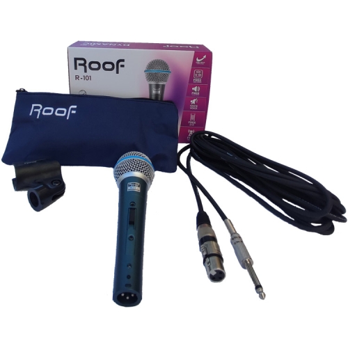 Roof R-101 Kablolu Dinamik El Mikrofonu