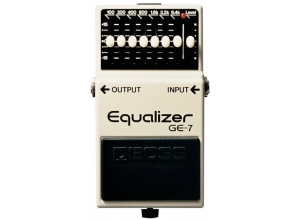 BOSS GE-7 7-BAND EQ Grafik Ekolayzer Pedalı