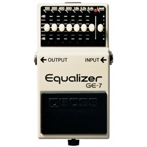 BOSS GE-7 7-BAND EQ Grafik Ekolayzer Pedalı