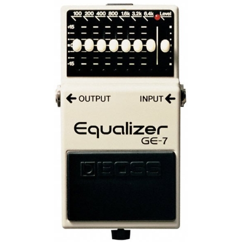 BOSS GE-7 7-BAND EQ Grafik Ekolayzer Pedalı